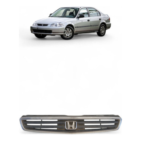 Grade Para-choque Dianteiro Honda Civic 1999 (detalhe)