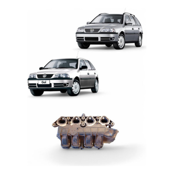 Coletor Admissão Vw Gol Parati 1.0 16v 2002/06 036129711eq