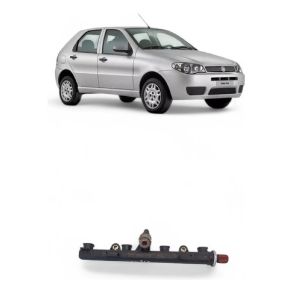 Flauta Injetora Fiat Palio Siena 1.0 1.3 2000/03 F000kv0206