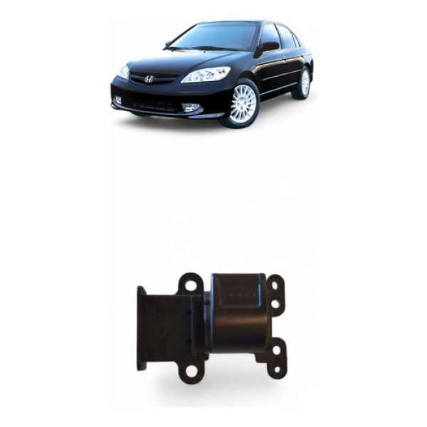 Botão Comando Vidro Esquerdo Honda Civic 2003/04