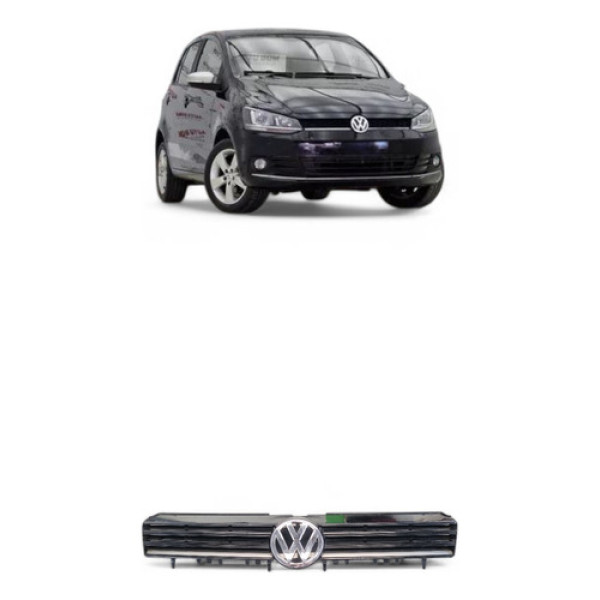 Grade Para-choque Volkswagen Fox G3 2016 Com Detalhes