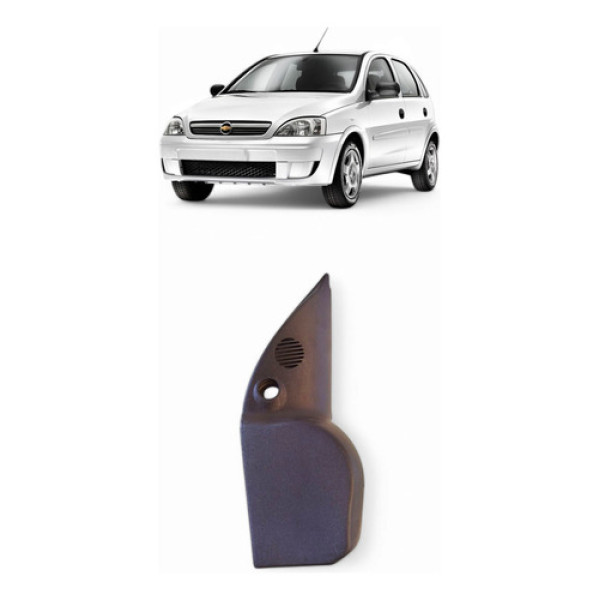 Moldura Interna Retrovisor Direito Gm Corsa 2011/12 24457138