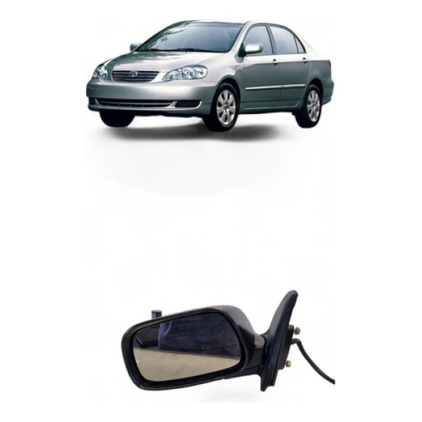 Retrovisor Elétrico Esquerdo Toyota Corolla 2003/2004