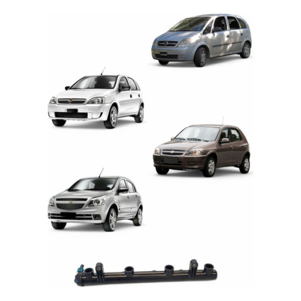 Flauta Injetora Gm Celta Corsa Prisma 1.0 1.4 1.8 2006/2014