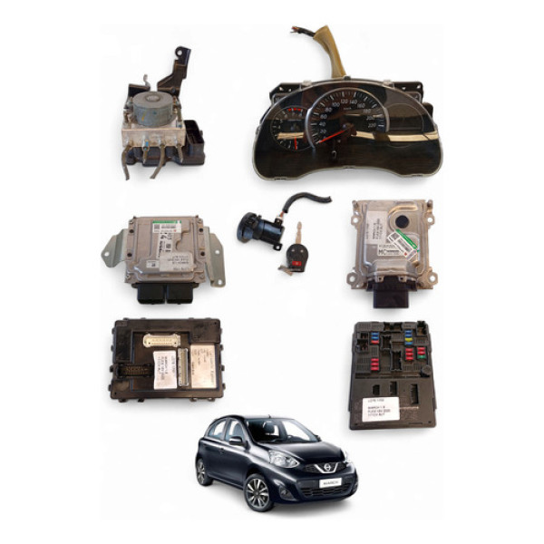 Kit Code Injeção Nissan March 1.6 16v Aut 2020 0261s22166
