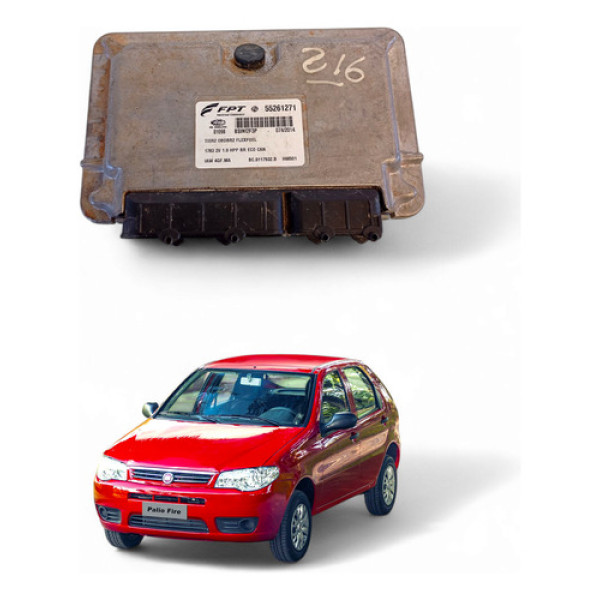 Modulo Injeção Fiat Palio Siena 1.0 8v Flex 2014 55261271