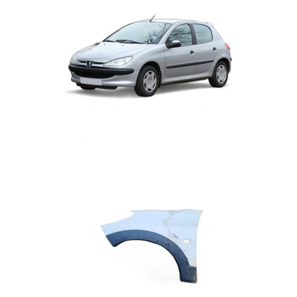 Para-lama Esquerdo Peugeot 206 1999/2005