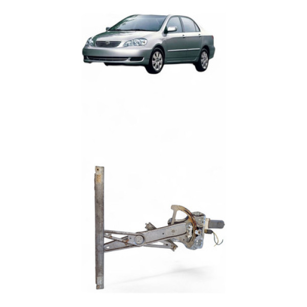 Máquina Vidro Elétrica Diant Dire Toyota Corolla 2003/2004