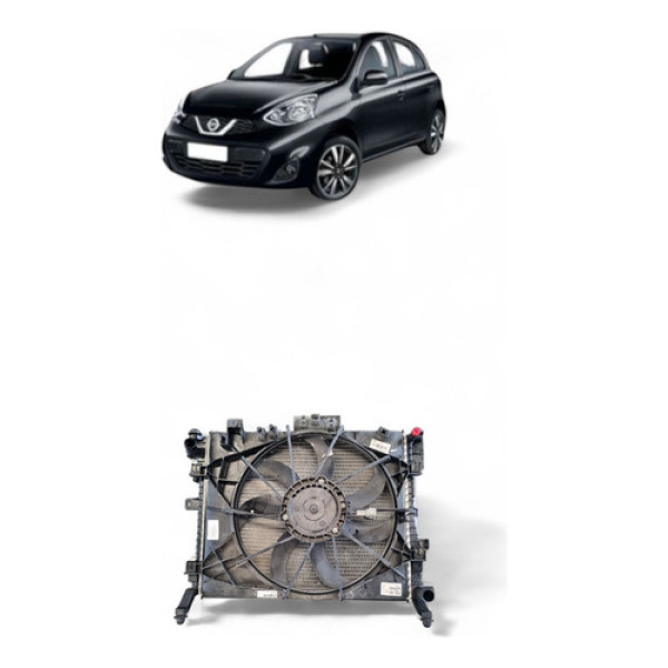 Kit Radiador Nissan March 1.6 Flex 16v Automático 2020