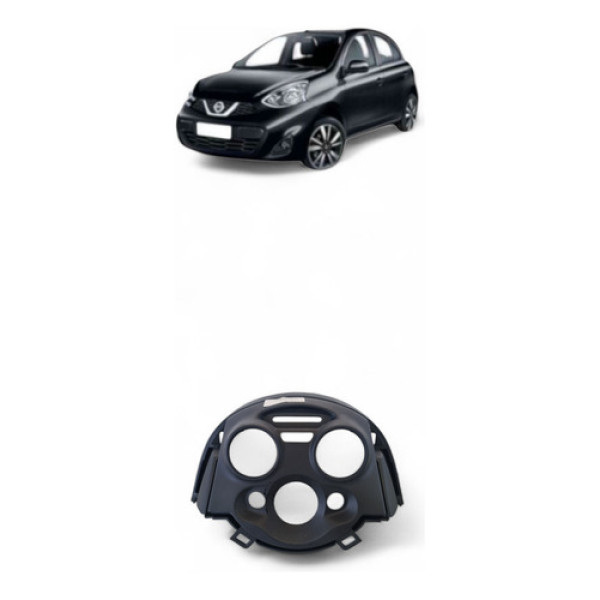 Moldura Comando Ar Condicionado Nissan March 2020