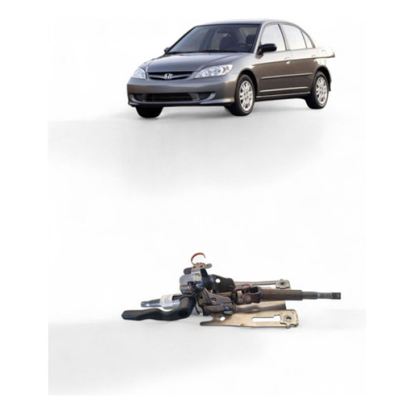 Coluna Direção Honda Civic Aut 2004
