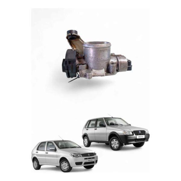 Tbi Corpo Borboleta Fiat Palio Uno 1.0 Gas 2001/07 34sxfe4
