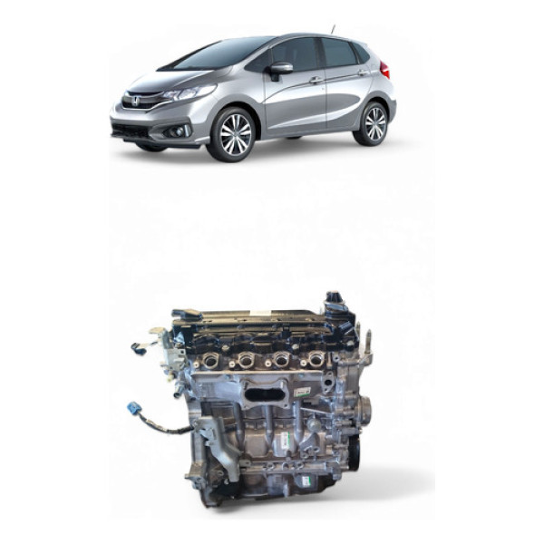 Motor Parcial Honda Fit City 1.5 Flex 16v 2015/21