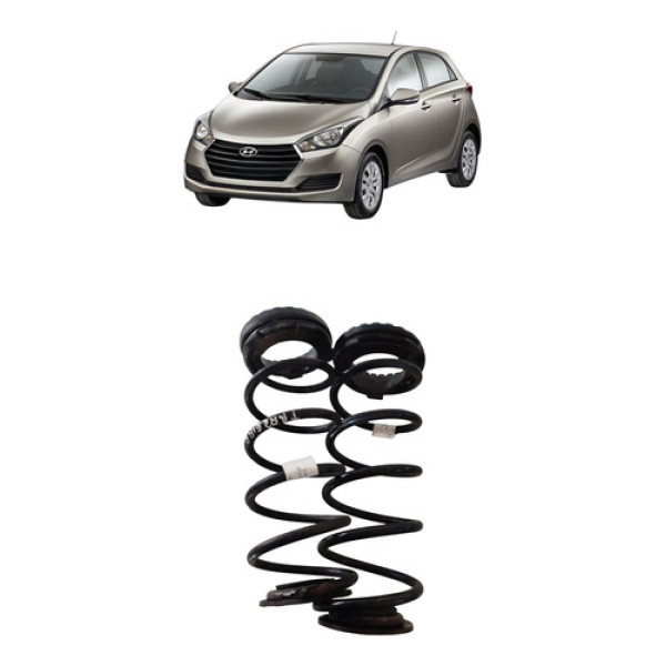 Par Mola Suspensão Traseira Hyundai Hb20 1.0 2013/19