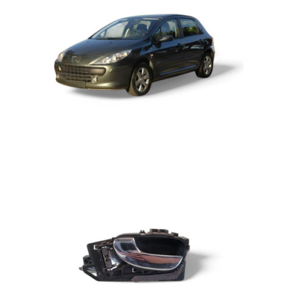 Maçaneta Diant Tras Esq Peugeot 307 2004/2012