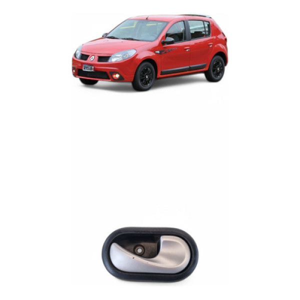 Maçaneta Diant Tras Direita Renault Sandero Logan 2008/2014