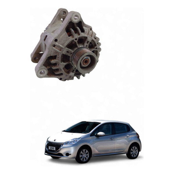 Alternador Peugeot 208 1.5 Flex 2013/2014 9672213080
