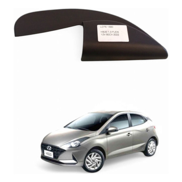 Moldura Interna Retrovisor Esquerda Hyundai Hb20 2020/2023