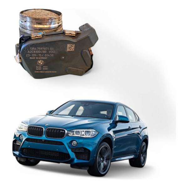 Corpo Tbi Borboleta Bmw X6 3.0 Turbo 35i 2015 A2c83004100