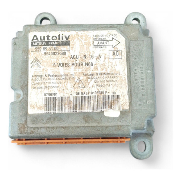 Módulo Airbag Citroen Picasso 1.6 2007/10 550893100