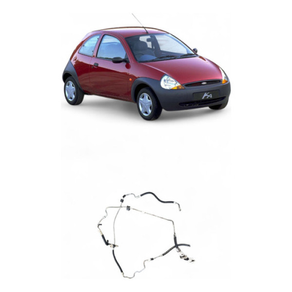 Kit Mangueira Ar Condicionado Ford Ka 1999