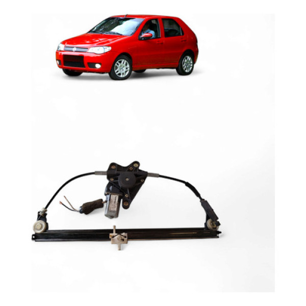 Máquina De Vidro Elétrica Dianteira L/e Fiat Palio 2005/06