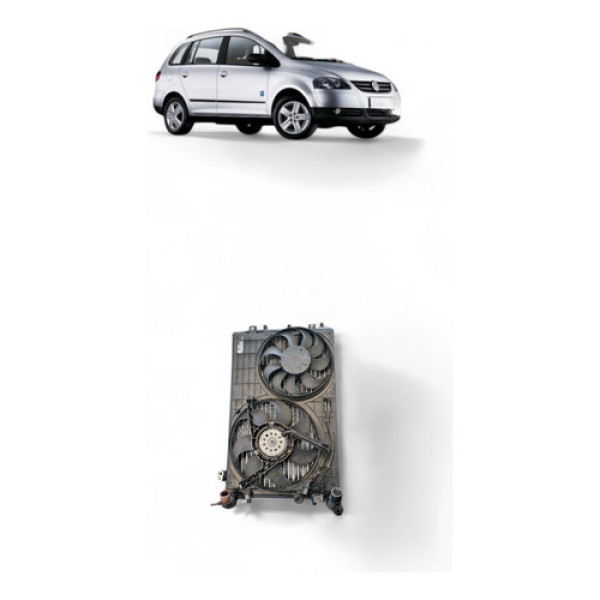 Kit Radiador Volkswagen Spacefox 1.6 Flex 8v 2006/2007