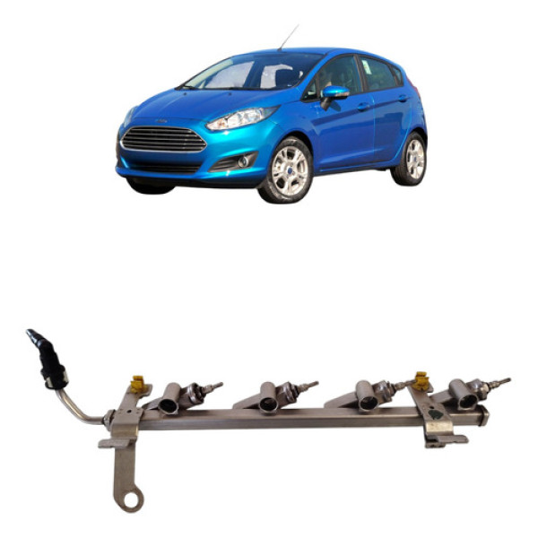 Flauta Combustível Ford New Fiesta Ka 1.6 2013/14 F000kv1306