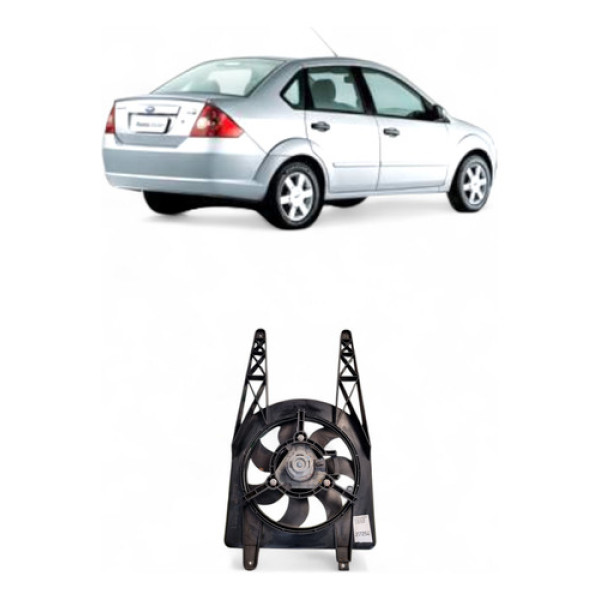Defletor C/ventoinha Ford Fiesta 1.0 2003/2005