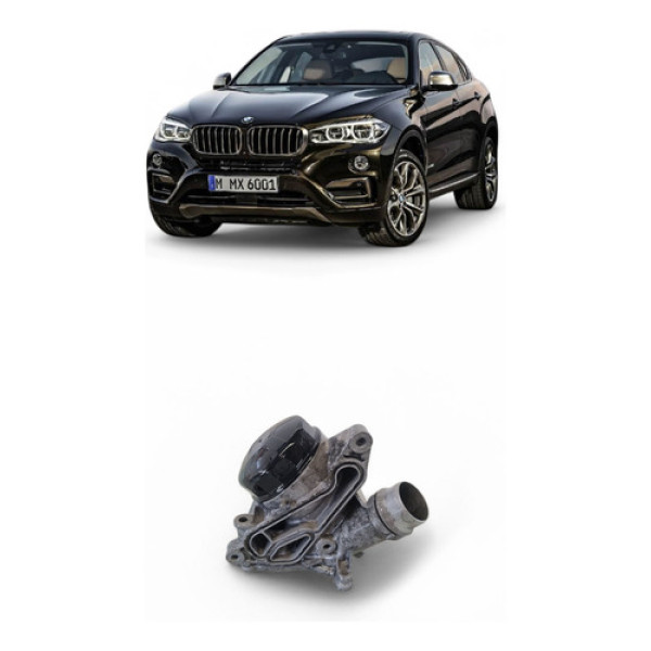 Suporte Filtro Óleo Bmw X6 3.0 V6 Turbo Stander 2015