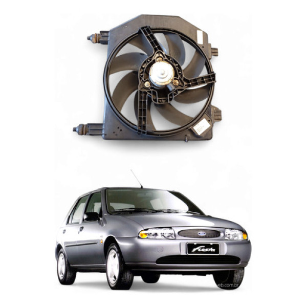 Defletor Ventoinha Ford Fiesta 1.4 1999