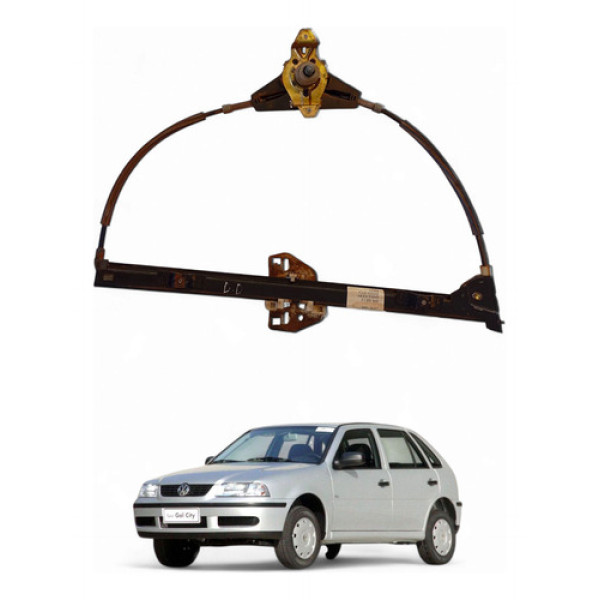 Máquina Vidro Dianteira Direita Volkswagen Gol G3 2002