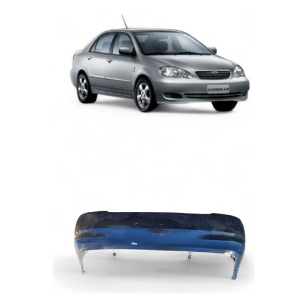 Para-choque Traseiro Toyota Corolla 1.8 16v 2007