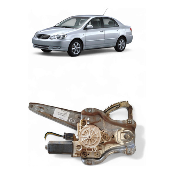 Máquina De Vidro Elétrica Traseira L/d Toyota Corolla 2003