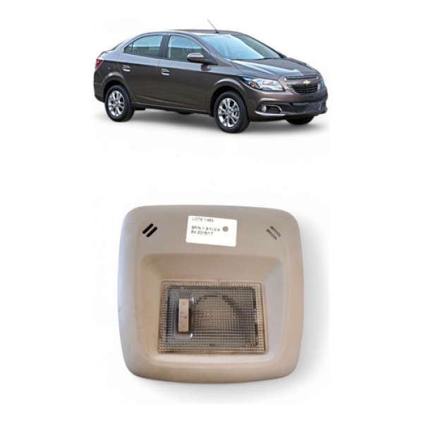 Luz Teto Cortesia Prisma Lt 1.0 Flex 8v 2014.   20121