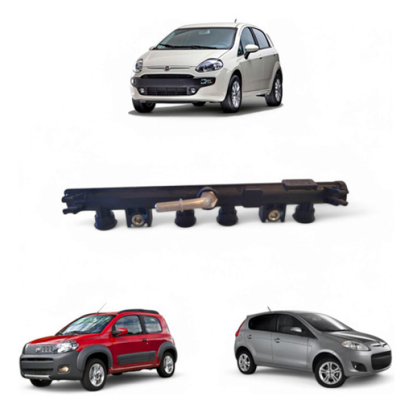 Flauta Combustível Fiat Palio Uno Punto Strada 1.0 1.4 12/18