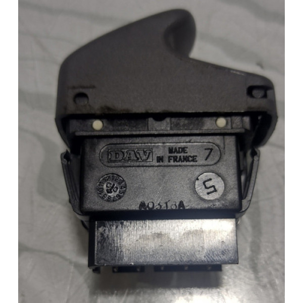 Botão Do Vidro Renault Clio Scenic 1.6 06/12 Original 6277