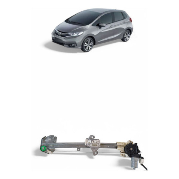 Máquina Vidro Elétrico Tras Esq Honda Fit 2019