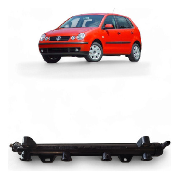 Flauta Do Bico Injetor Vw Polo 1.0 2002/03 036133320