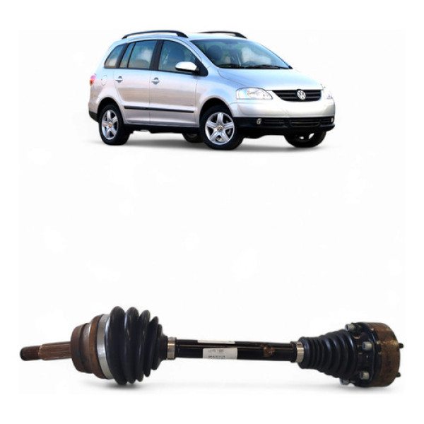 Semi Eixo Esquerdo Vw Spacefox 1.6 Flex 2006/07