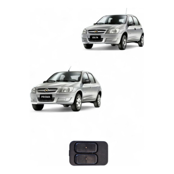 Botão Vidro Elétrico Gm Celta Prisma 2011 93350565