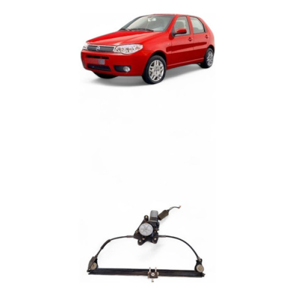 Máquina Vidro Dianteira Direita Fiat Palio 2005/2006