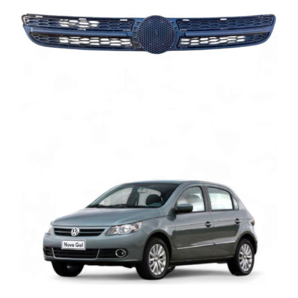 Grade Pára-choque  Vw Gol  G5 2009/2013 5u0853655