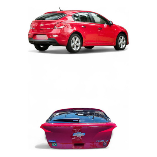 Tampa Traseira Porta Malas Chevrolet Cruze 2014 (detalhe)