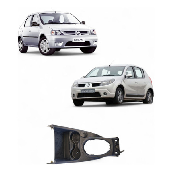 Console Central Renault Logan Sandero 2008/2013
