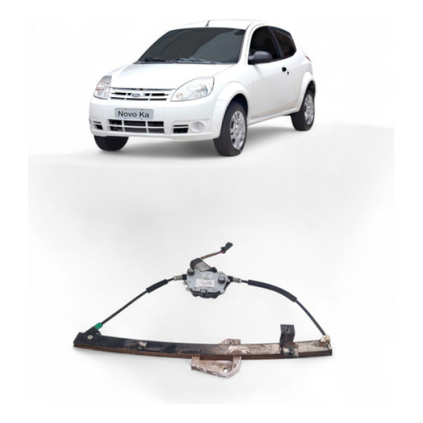 Máquina Vidro Dianteira Esquerda Ford Ka 2009/2010