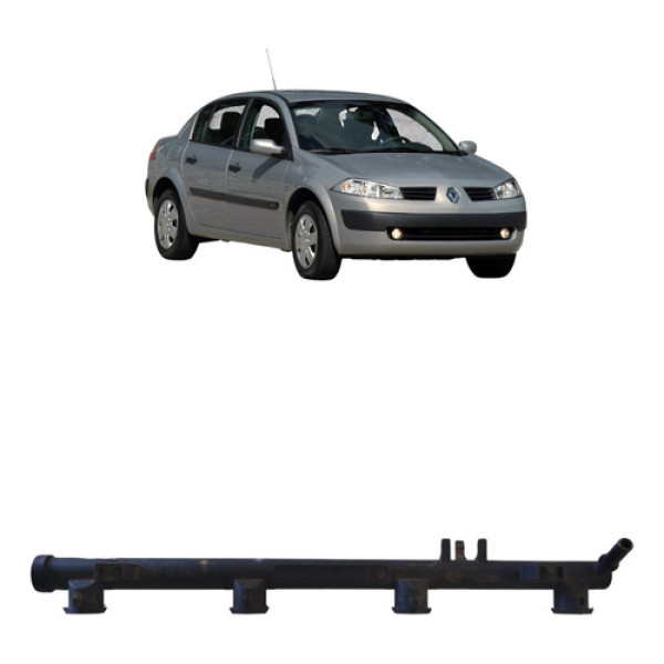 Flauta Bico Injetor Renault Megane 1.6 2009