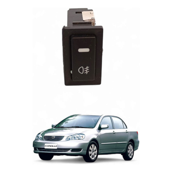 Botão Farol Milha Toyota Corolla 1.8 2003/2008 Gasolina 16v