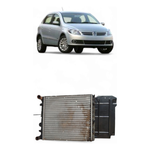 Radiador Defletor Ventoinha Volkswagen Gol G5 2012