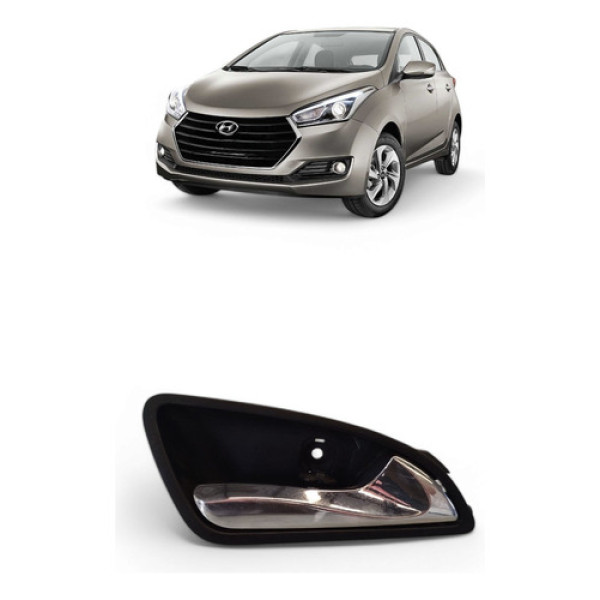 Maçaneta Interna Lado Direito Hyundai Hb20 2013/19